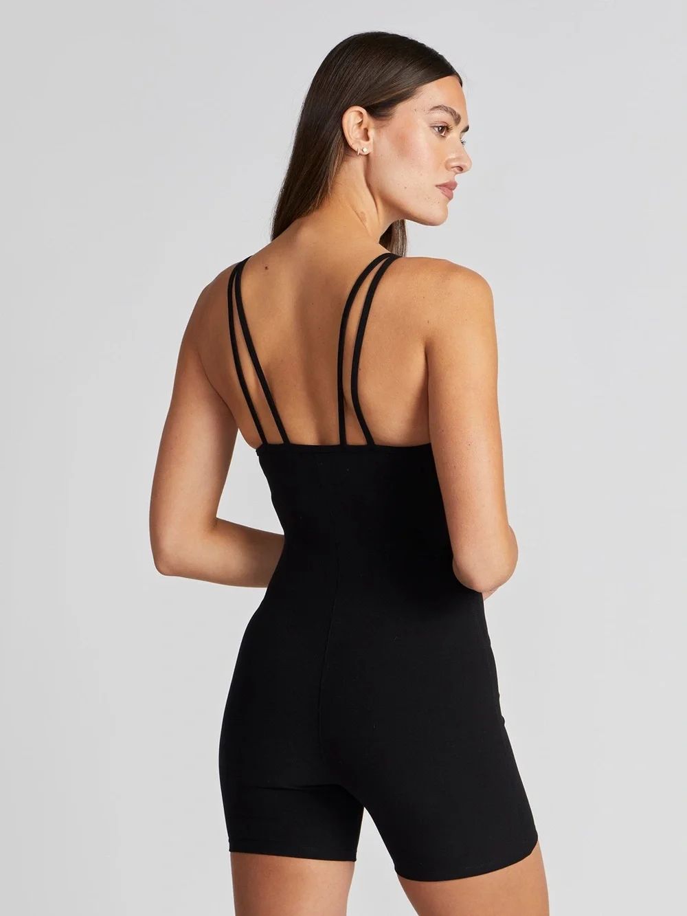 ALO Yoga Alosoft Suns Out Onesie Black, size Large